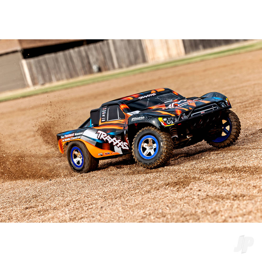 Traxxas Slash 1:10 2WD RTR Electric Short Course Truck, Green (+ TQ 2-ch,  - TRX58034-8-GRN 4