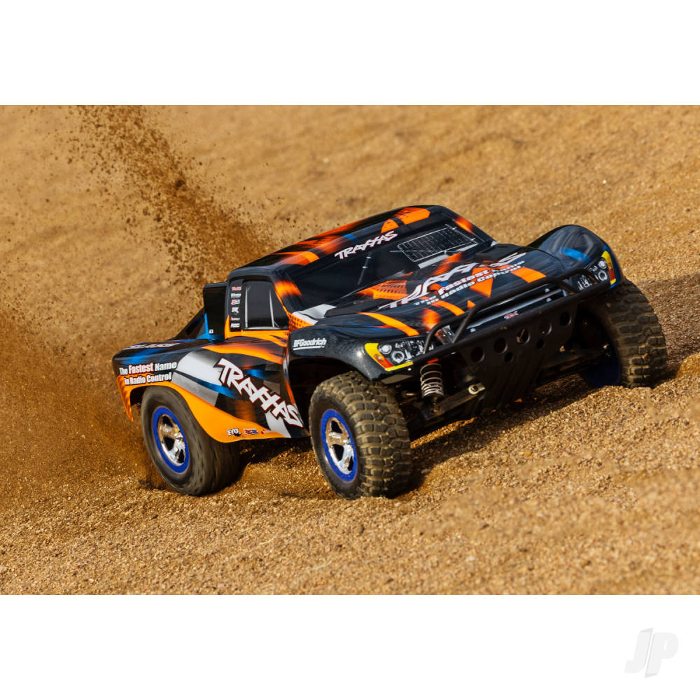 Traxxas Slash 1:10 2WD RTR Electric Short Course Truck, Green (+ TQ 2-ch,  - TRX58034-8-GRN 5