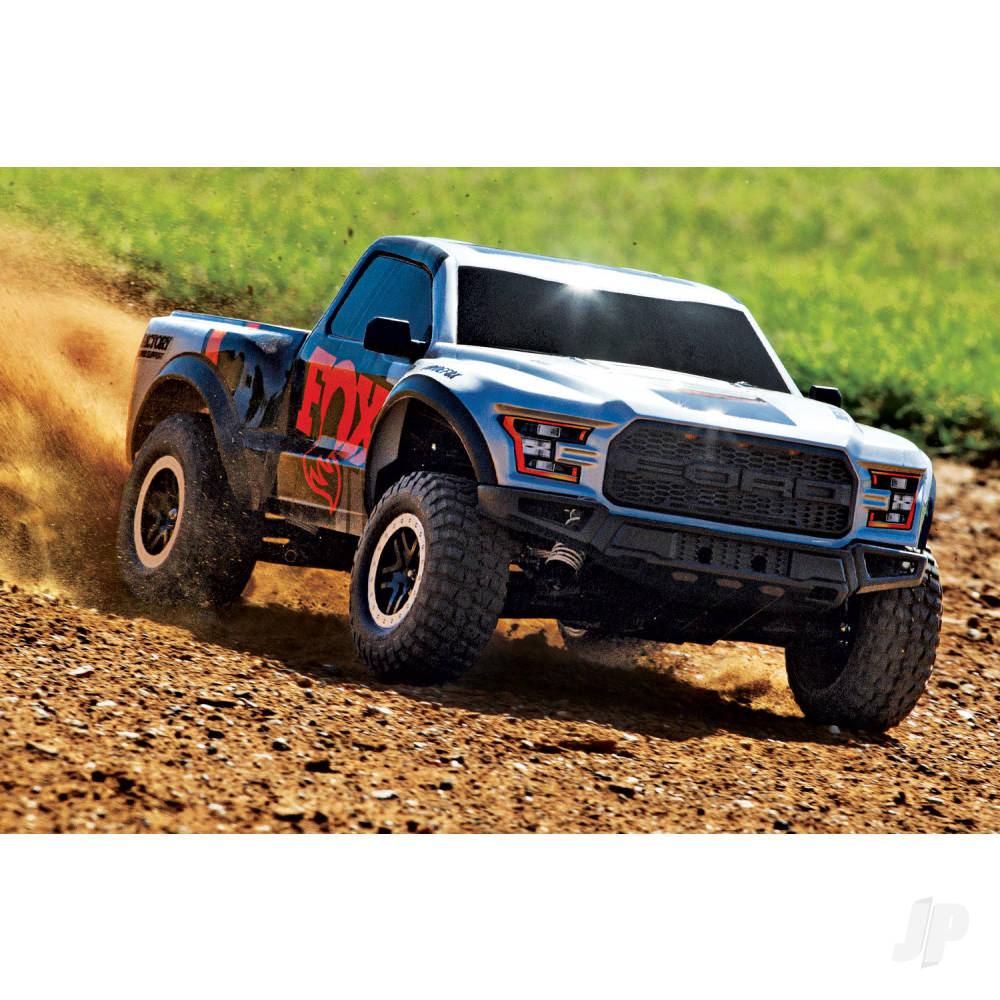 Traxxas FOX Ford F-150 Raptor 1:10 2WD RTR (+ TQ 2-ch, Titan 550, XL-5, 7- - TRX58094-8-FOX 4