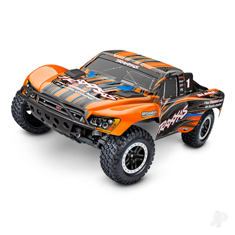 Traxxas Slash BL-2S 1:10 2WD RTR Brushless Electric Short Course Truck, Or - TRX58134-4-ORNG Main