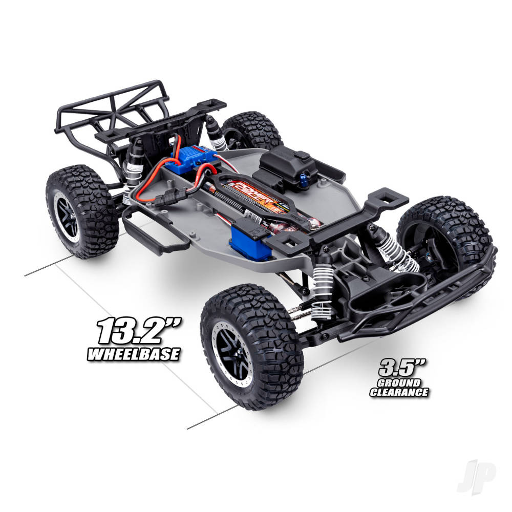 Traxxas Slash HD XL-5 1:10 2WD RTR Short Course Truck, Blue (TRX58234-8-BLUE)