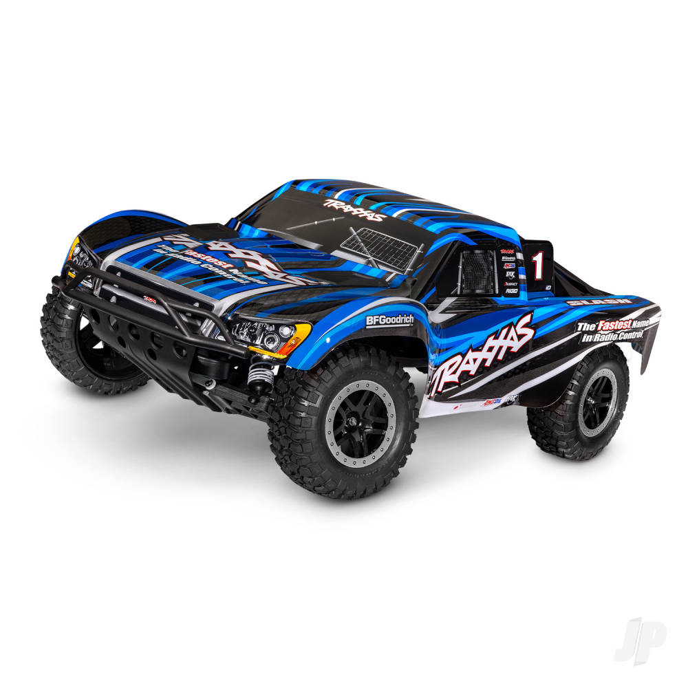Traxxas Slash HD XL-5 1:10 2WD RTR Short Course Truck, Blue (TRX58234-8-BLUE)