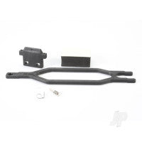 Traxxas Hold down, battery / hold down retainer / battery post / foam spacer / angled Body clip TRX5827