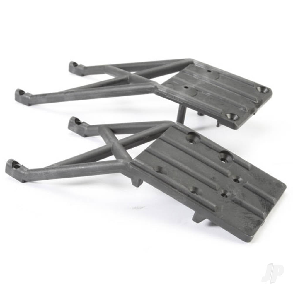 Traxxas Skid plates, Front & Rear (black) TRX5837