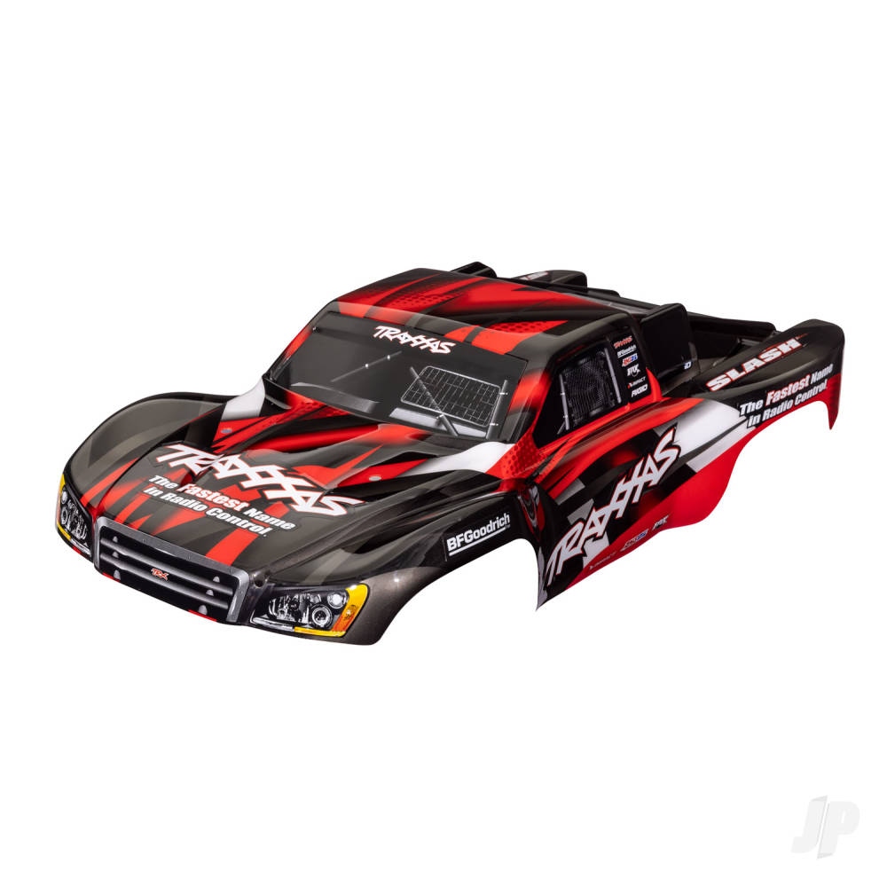 Traxxas Body, Slash 2WD (also fits Slash VXL & Slash 4X4), red (painted, decals applied) TRX5851