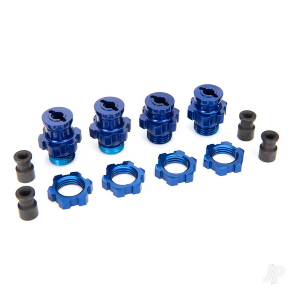 Traxxas Splined wheel Hub &amp; wheel nut Set (4 pcs) TRX5853X