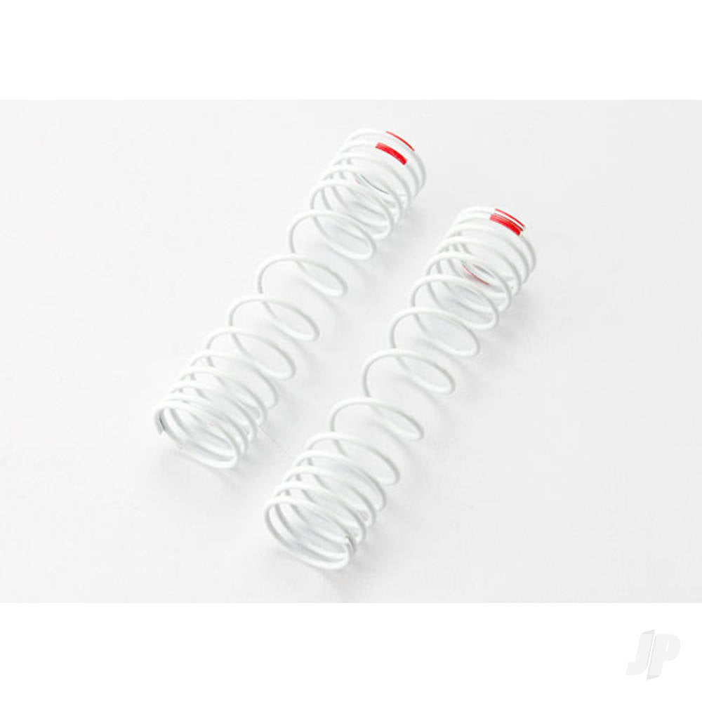 Traxxas Springs, Rear (white) (progressive rate) (2 pcs) (fits #5862 aluminium Big Bore shocks) TRX5859