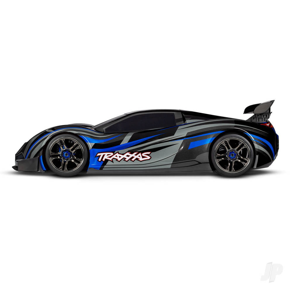 Traxxas XO-1 1:7 100+ MPH 4WD RTR Brushless Electric Supercar, Blue (+ TQi - TRX64077-3-BLUEX 2