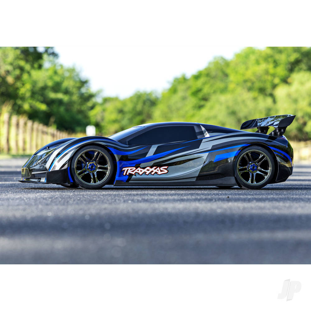 Traxxas XO-1 1:7 100+ MPH 4WD RTR Brushless Electric Supercar, Blue (+ TQi - TRX64077-3-BLUEX 35