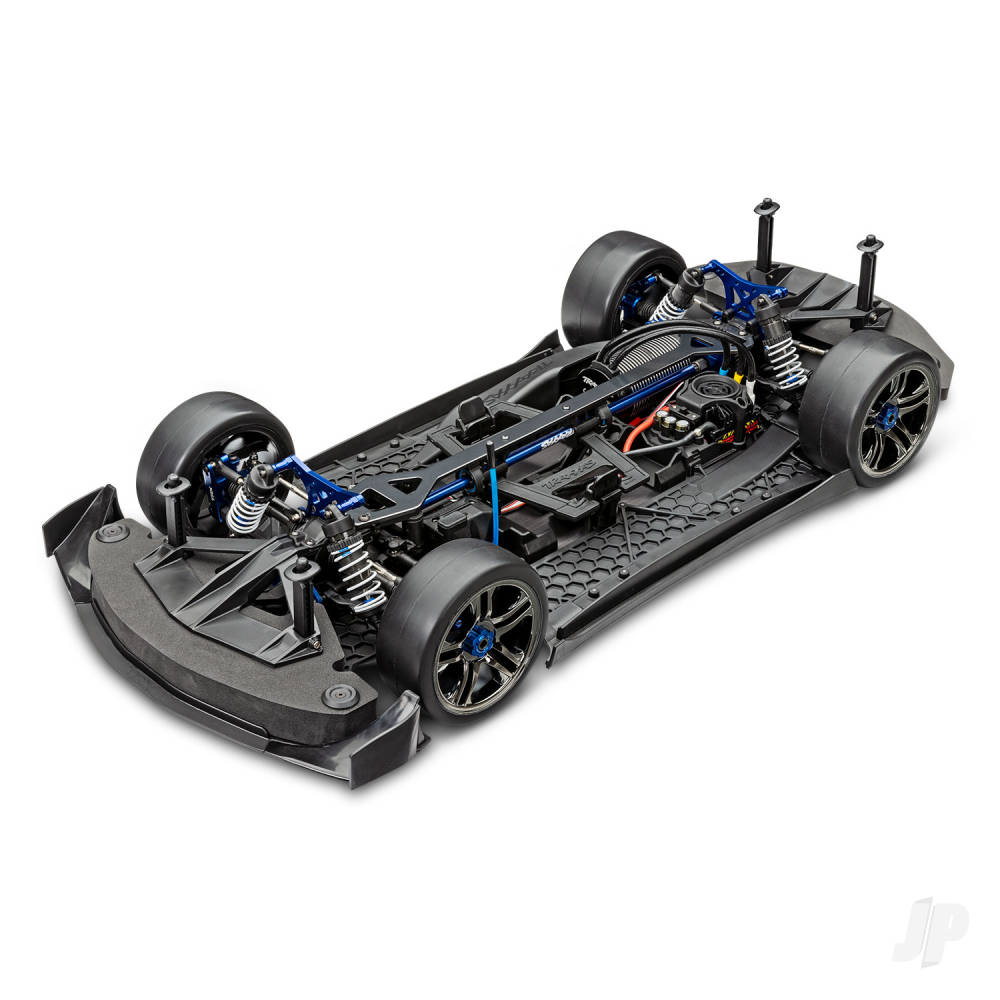 Traxxas XO-1 1:7 100+ MPH 4WD RTR Brushless Electric Supercar, Blue (+ TQi - TRX64077-3-BLUEX 4