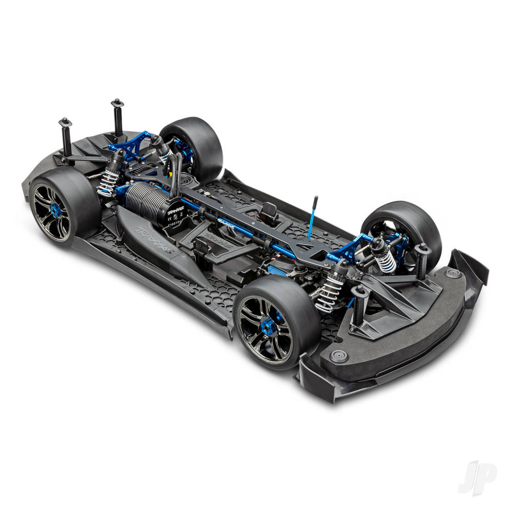 Traxxas XO-1 1:7 100+ MPH 4WD RTR Brushless Electric Supercar, Blue (+ TQi - TRX64077-3-BLUEX 5