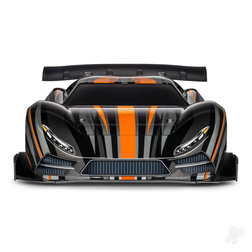 Traxxas XO-1 1:7 100+ MPH 4WD RTR Brushless Electric Supercar, Orange (+ T - TRX64077-3-ORNG 3