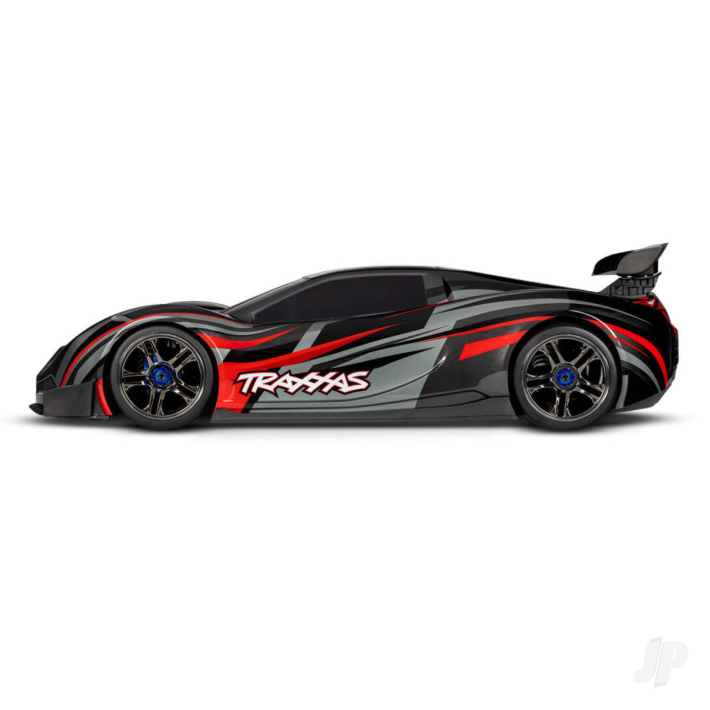 Traxxas XO-1 1:7 100+ MPH 4WD RTR Brushless Electric Supercar, Red (+ TQi  - TRX64077-3-REDX 2