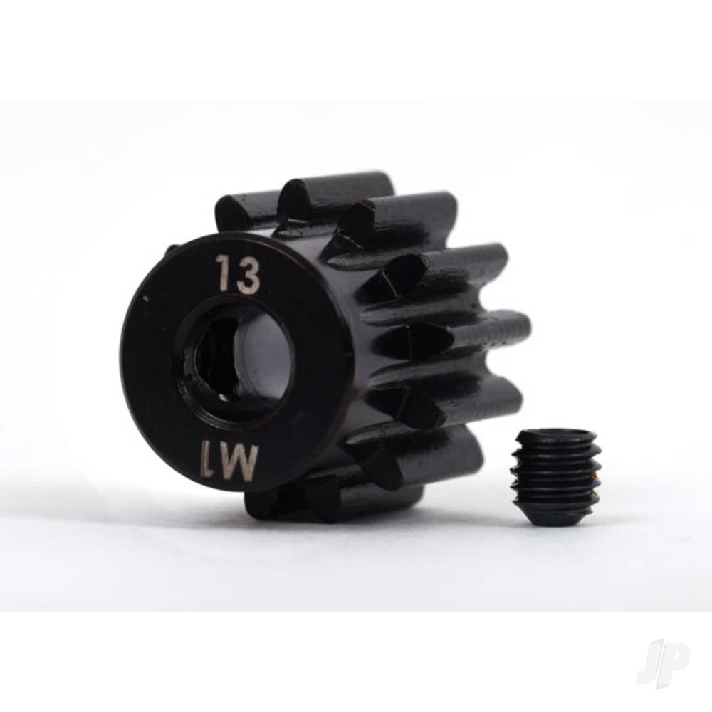 Traxxas Gear, 13-T pinion (1.0 metric pitch) (fits 5mm shaft) / set screw TRX6483X