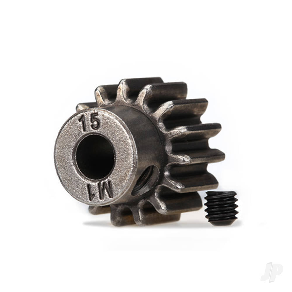 Traxxas 15-T Pinion Gear (1.0 metric pitch) Set (fits 5mm shaft) TRX6487X