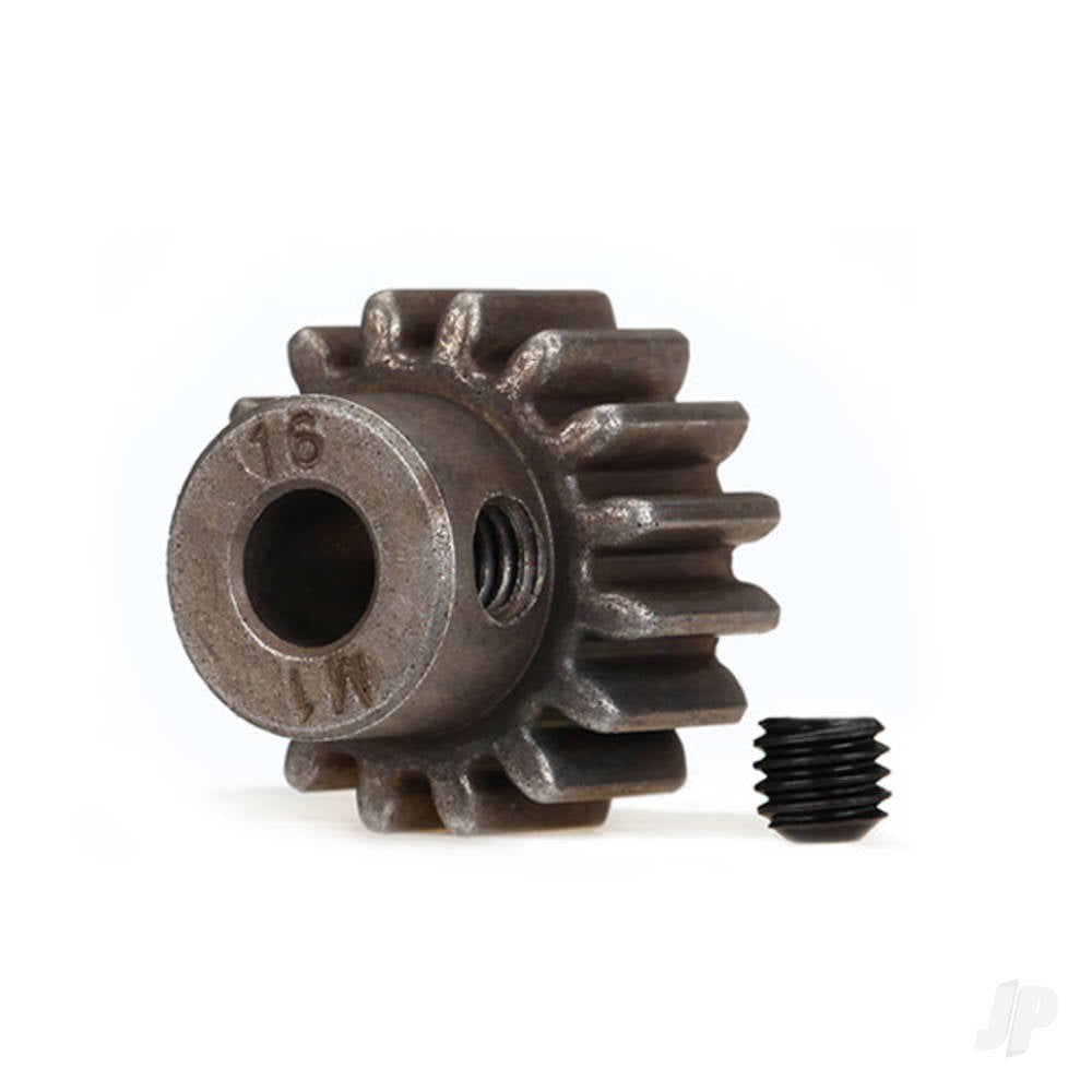 Traxxas 16-T Pinion Gear (1.0 metric pitch) Set (fits 5mm shaft) TRX6489X