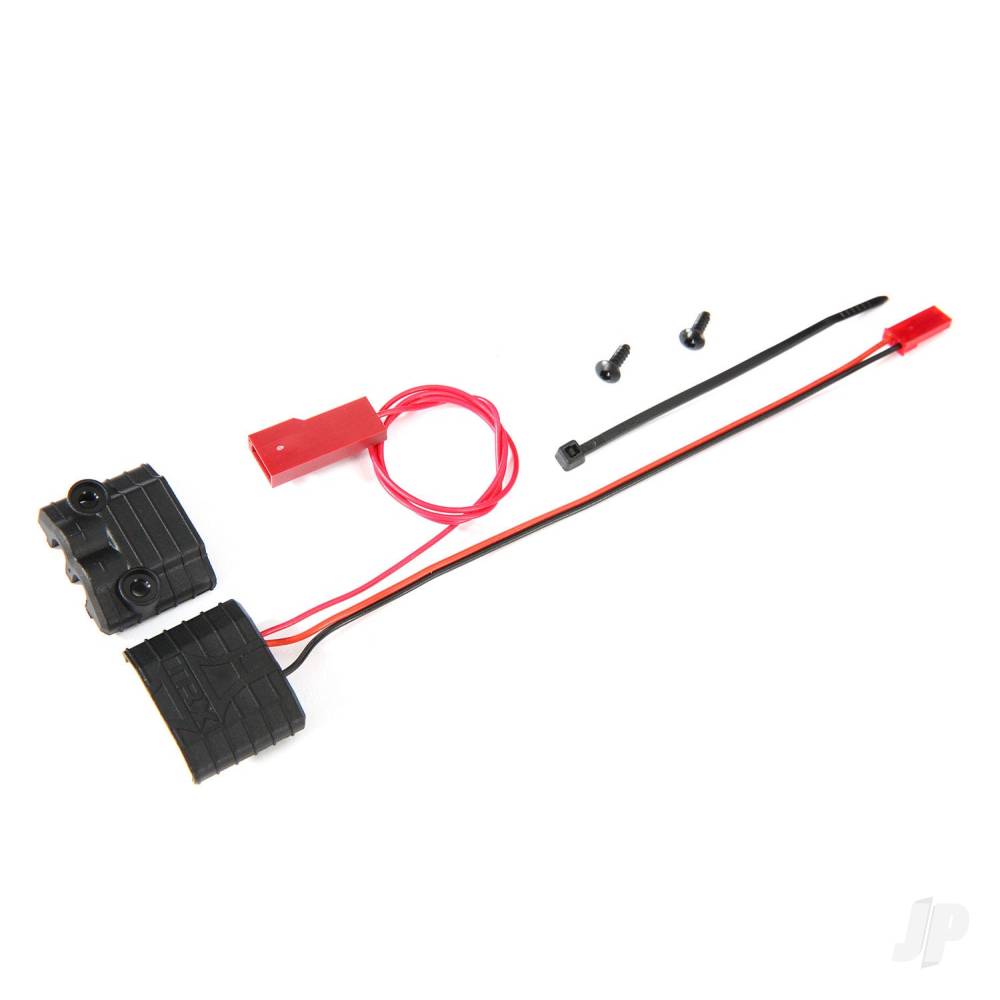 Traxxas Connector, power tap (with voltage sensor)/ wire tie/ 2.6x8 BCS (2) TRX6549