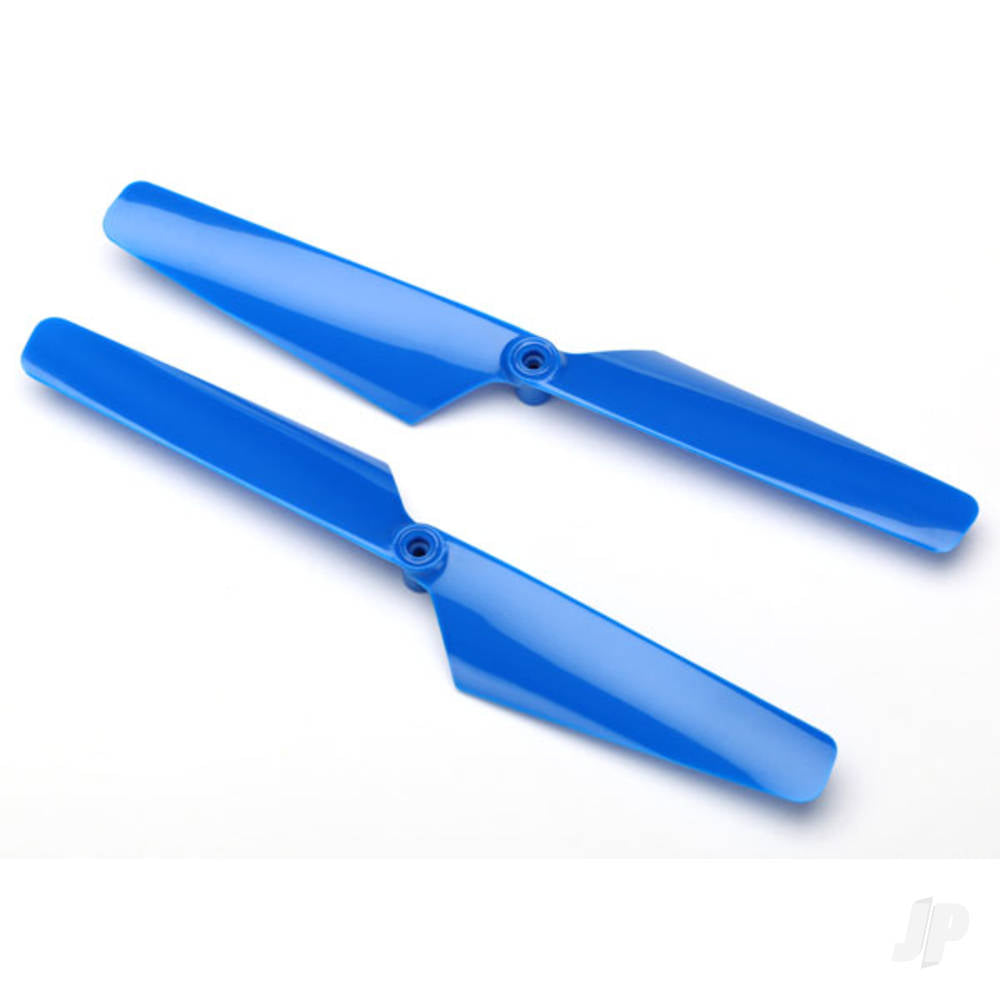 Traxxas Rotor blade Set, Blue (2 pcs) / 1.6x5mm BCS (2 pcs) TRX6629