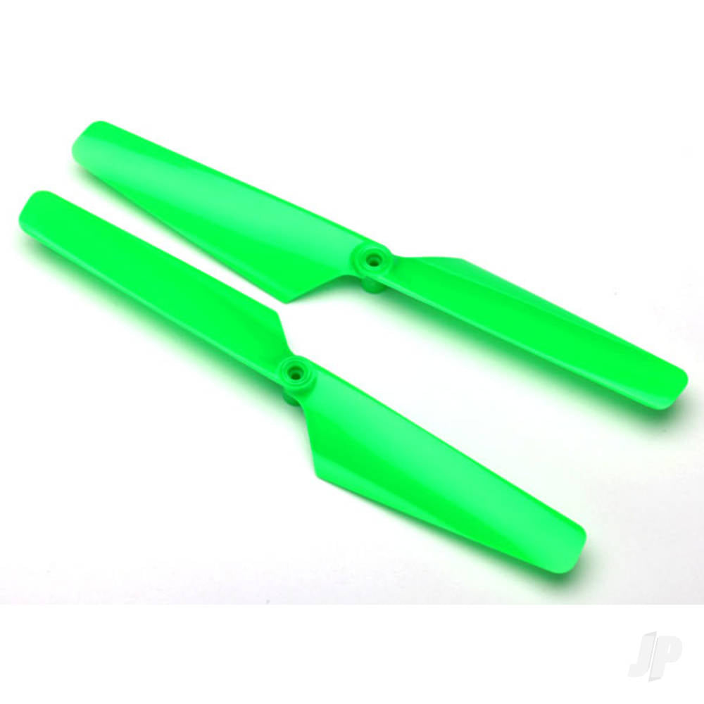 Traxxas Rotor blade Set, Green (2 pcs) / 1.6x5mm BCS (2 pcs) TRX6631