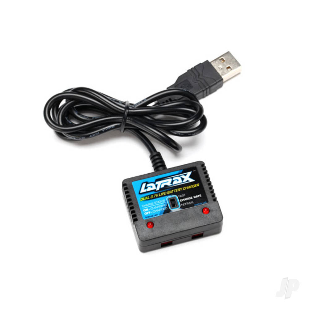 Traxxas Charger, USB, dual-port (high output) TRX6638