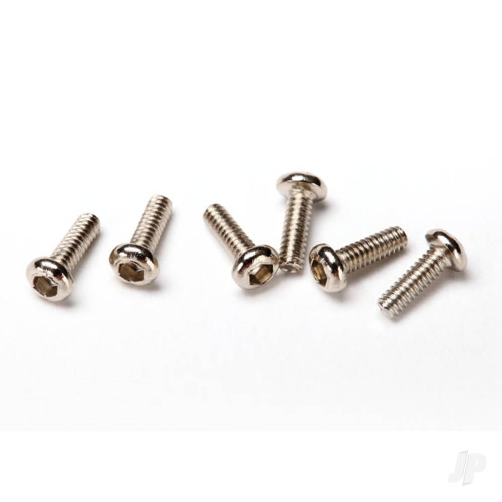 Traxxas Screws, 1.6x5mm button-head machine (hex drive) (6 pcs) TRX6643