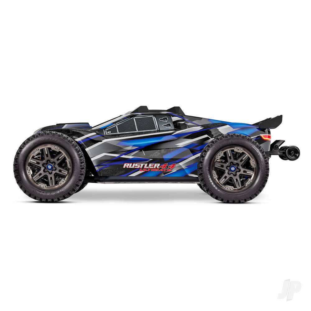 Traxxas Rustler Ultimate 4X4 VXL 1:10 4WD RTR Brushless Electric Short Cou - TRX67097-4-BLUE 1