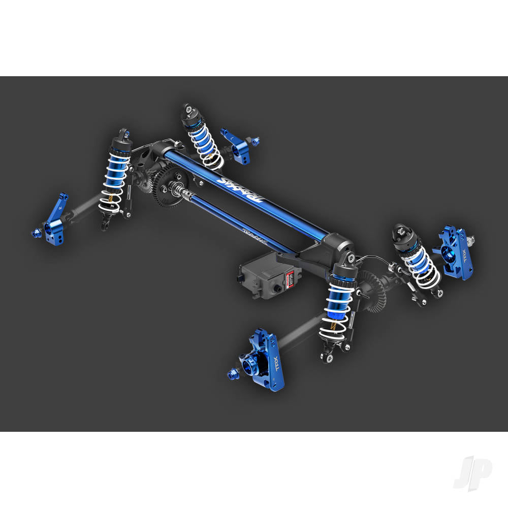 Traxxas Rustler Ultimate 4X4 VXL 1:10 4WD RTR Brushless Electric Short Cou - TRX67097-4-BLUE 14