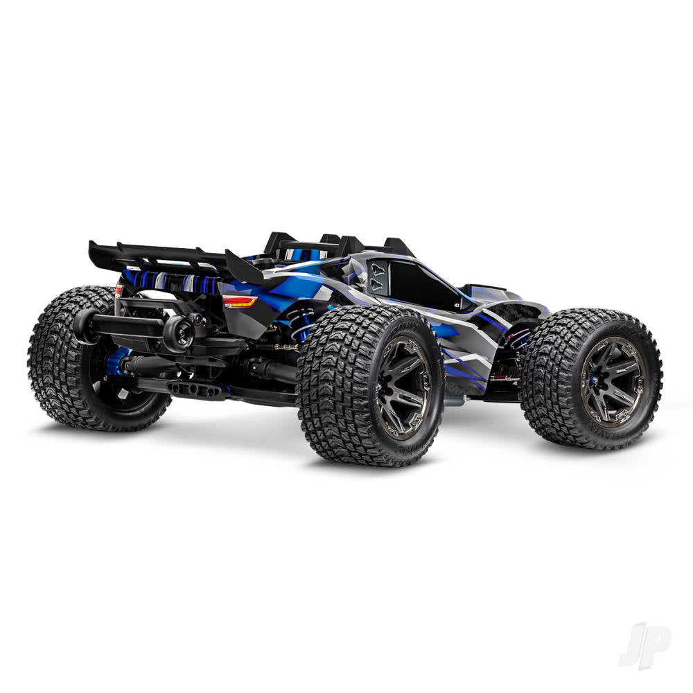 Traxxas Rustler Ultimate 4X4 VXL 1:10 4WD RTR Brushless Electric Short Cou - TRX67097-4-BLUE 2