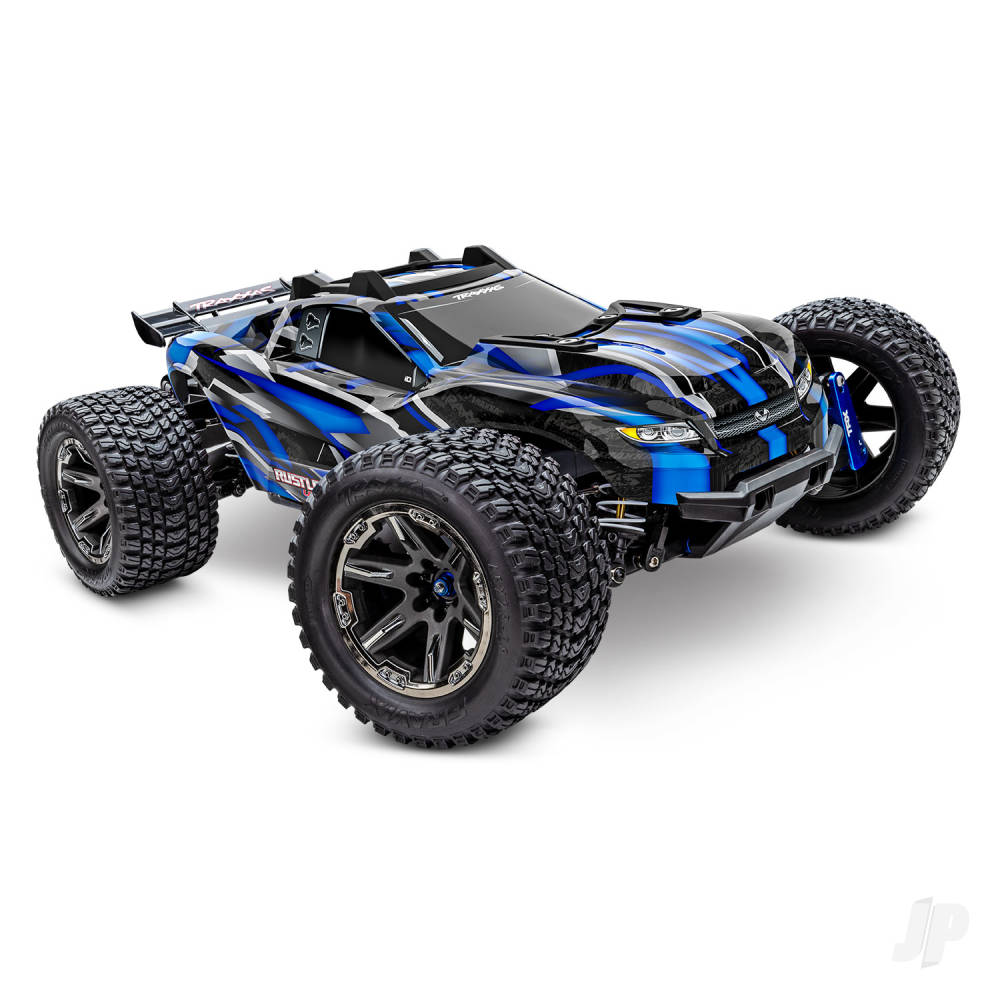 Traxxas Rustler Ultimate 4X4 VXL 1:10 4WD RTR Brushless Electric Short Cou - TRX67097-4-BLUE Main