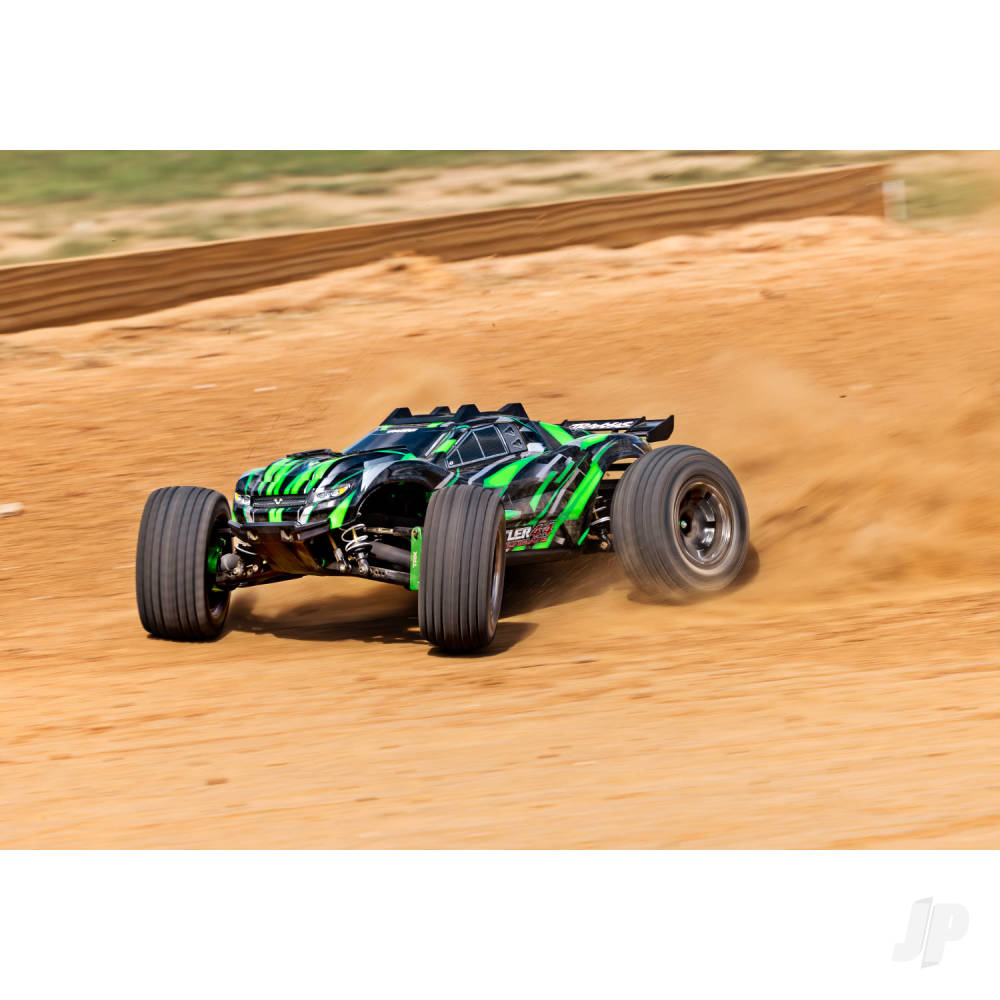 Traxxas Rustler Ultimate 4X4 VXL 1:10 4WD RTR Brushless Electric Short Cou - TRX67097-4-GRN 3