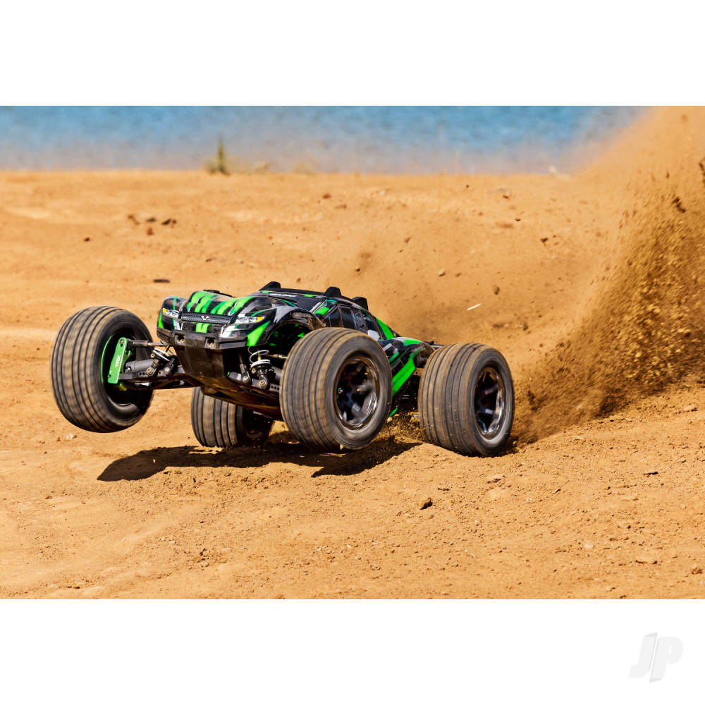 Traxxas Rustler Ultimate 4X4 VXL 1:10 4WD RTR Brushless Electric Short Cou - TRX67097-4-GRN 4