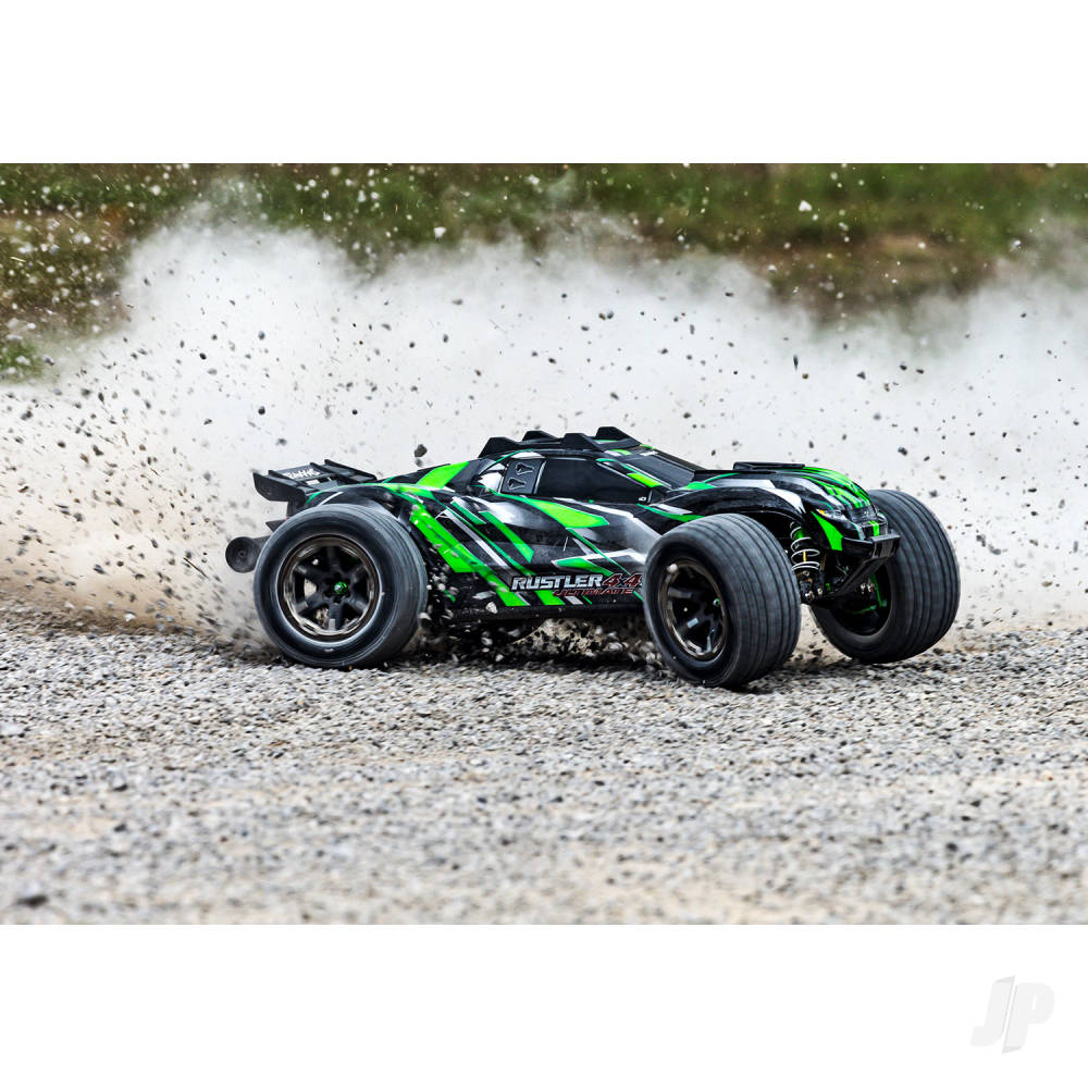 Traxxas Rustler Ultimate 4X4 VXL 1:10 4WD RTR Brushless Electric Short Cou - TRX67097-4-GRN 5