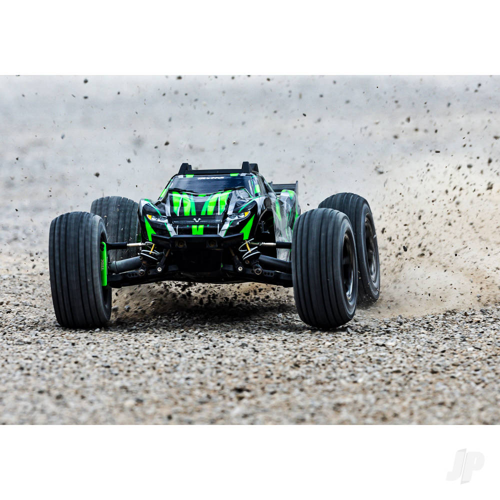 Traxxas Rustler Ultimate 4X4 VXL 1:10 4WD RTR Brushless Electric Short Cou - TRX67097-4-GRN 6