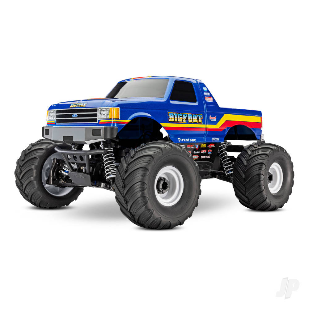 Traxxas Bigfoot HD BL-2S 1:10 4WD RTR Monster Truck, Blue car