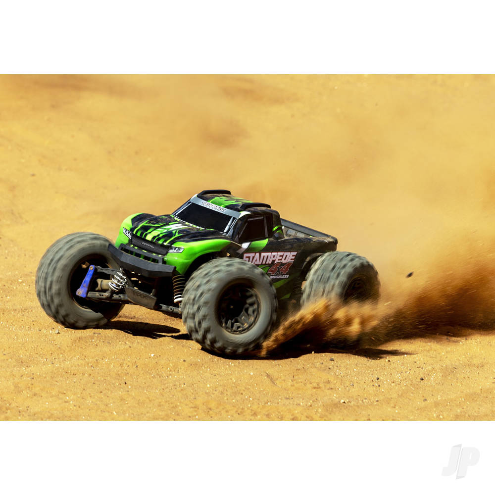 Traxxas Stampede 4X4 BL-2S 1:10 4WD RTR Brushless Electric Monster Truck,  - TRX67154-4-BLUE 11