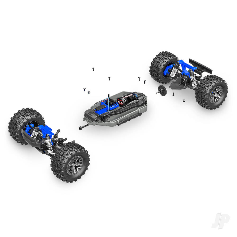 Traxxas Stampede 4X4 BL-2S 1:10 4WD RTR Brushless Electric Monster Truck,  - TRX67154-4-BLUE 14