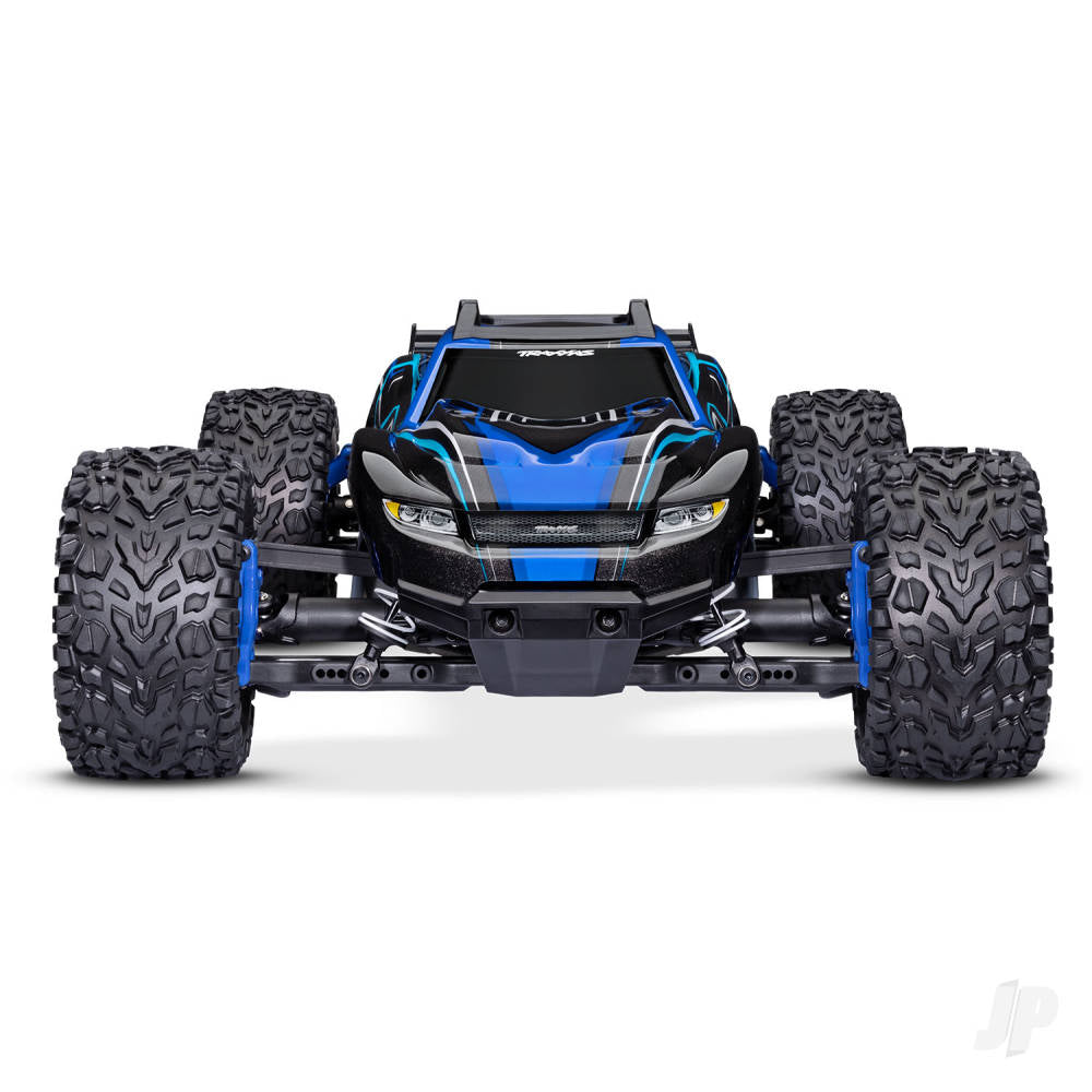 Traxxas Rustler 4X4 BL-2S 1:10 4WD RTR Brushless Electric Stadium Truck, B - TRX67164-4-BLUE 3