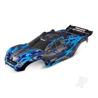 Traxxas Body, Rustler 4X4, Silver TRX6717X