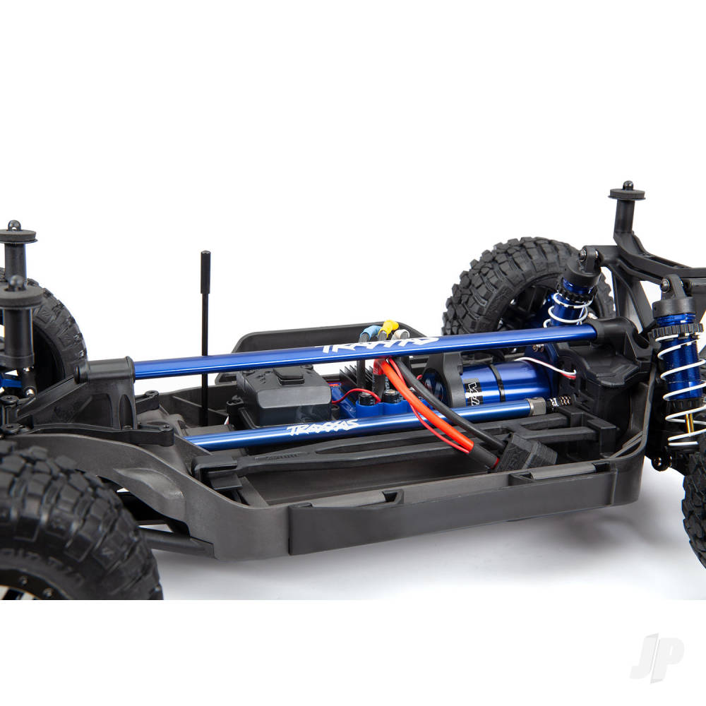 Traxxas Chassis Brace Kit, Blue (fits Rustler 4X4 and Slash 4X4 equipped w - TRX6730X 7