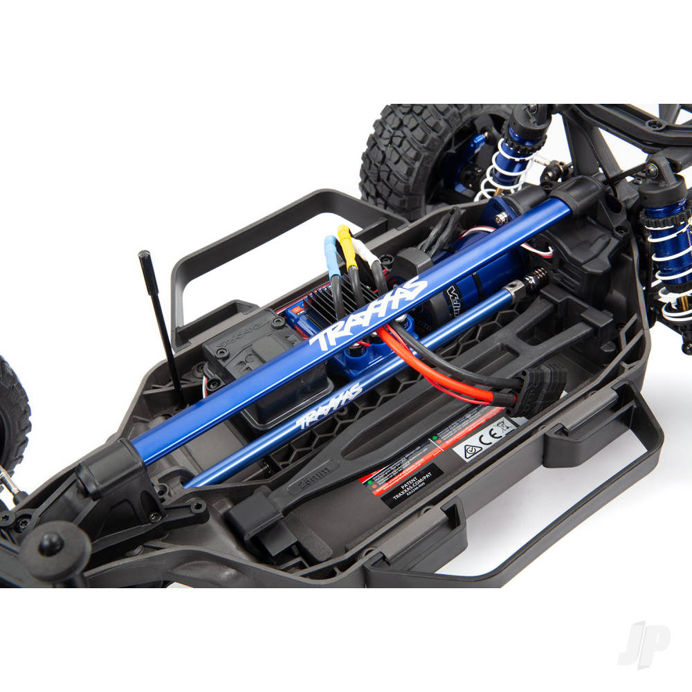 Traxxas Chassis Brace Kit, Blue (fits Rustler 4X4 and Slash 4X4 equipped w - TRX6730X 8