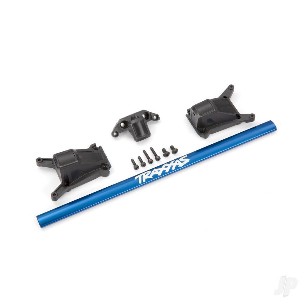 Traxxas Chassis Brace Kit, Blue (fits Rustler 4X4 and Slash 4X4 equipped w - TRX6730X Main