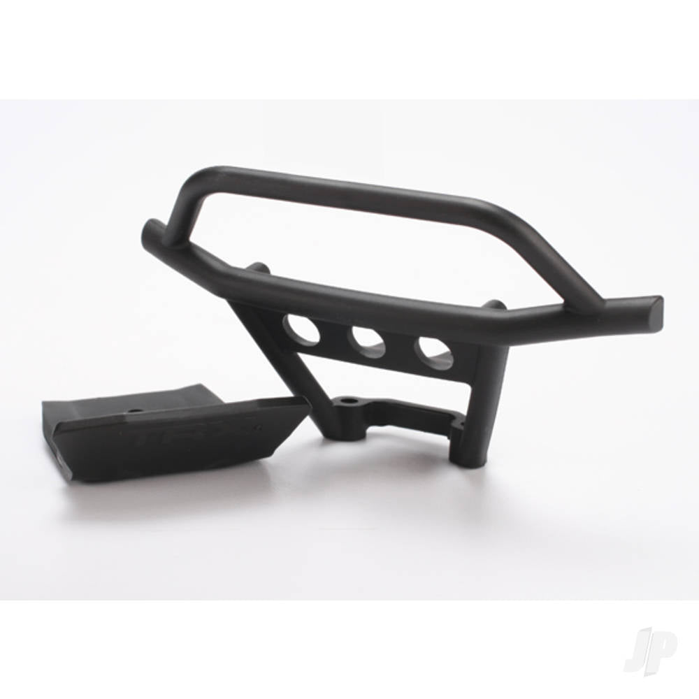 Traxxas Bumper, Front / Skid plate, Front (black) TRX6735