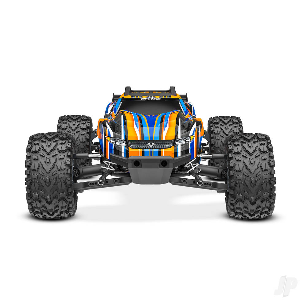 Traxxas Rustler 4X4 HD VXL 1:10 4WD RTR Brushless Electric Short Course Tr - TRX67376-4-BLUE 1