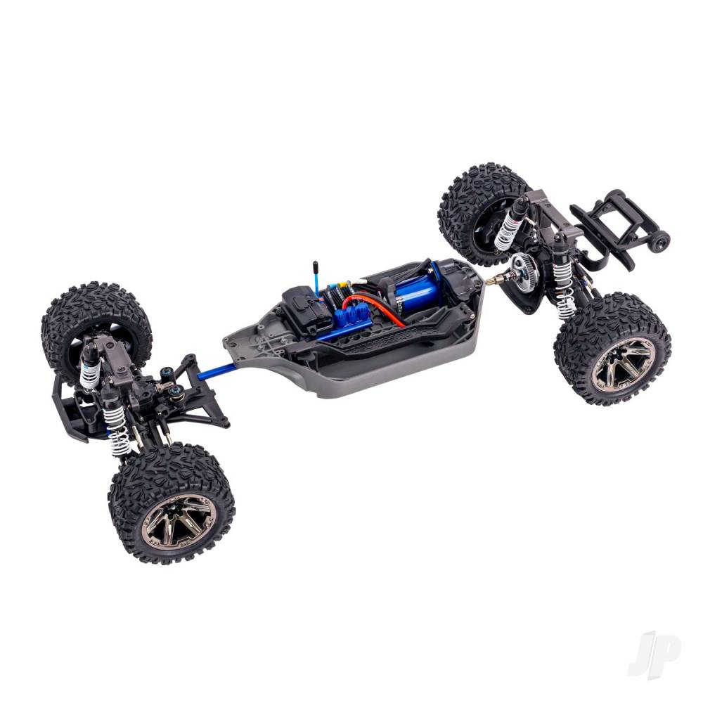 Traxxas Rustler 4X4 HD VXL 1:10 4WD RTR Brushless Electric Short Course Tr - TRX67376-4-BLUE 19