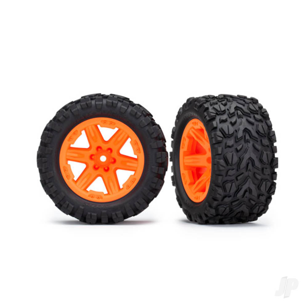 Traxxas Tyres and Wheels, Assembled Glued (2.8in) (2 pcs) TRX6774A