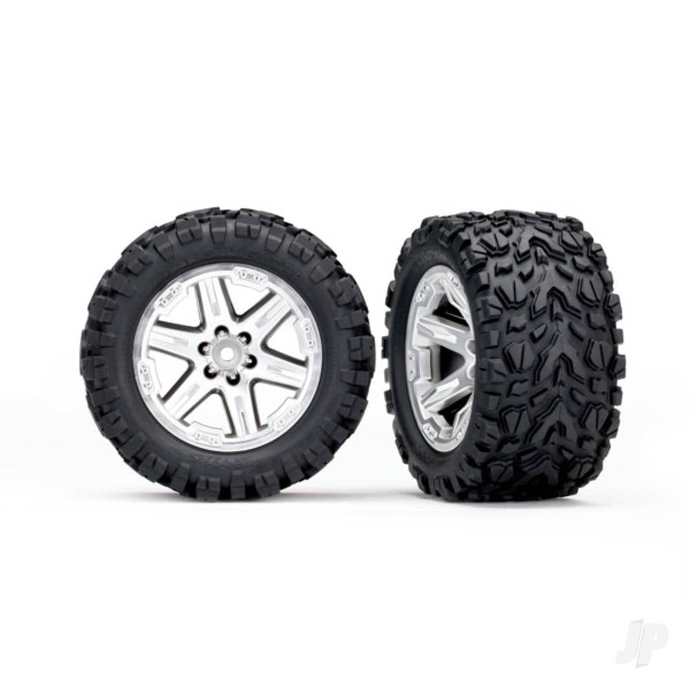 Traxxas Tyres and Wheels, Assembled Glued (2.8in) (2 pcs) TRX6774R