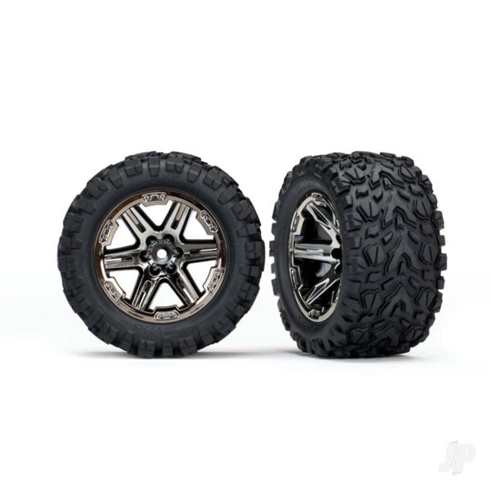 Traxxas Tyres and Wheels, Assembled Glued (2.8in) (2 pcs) TRX6774X