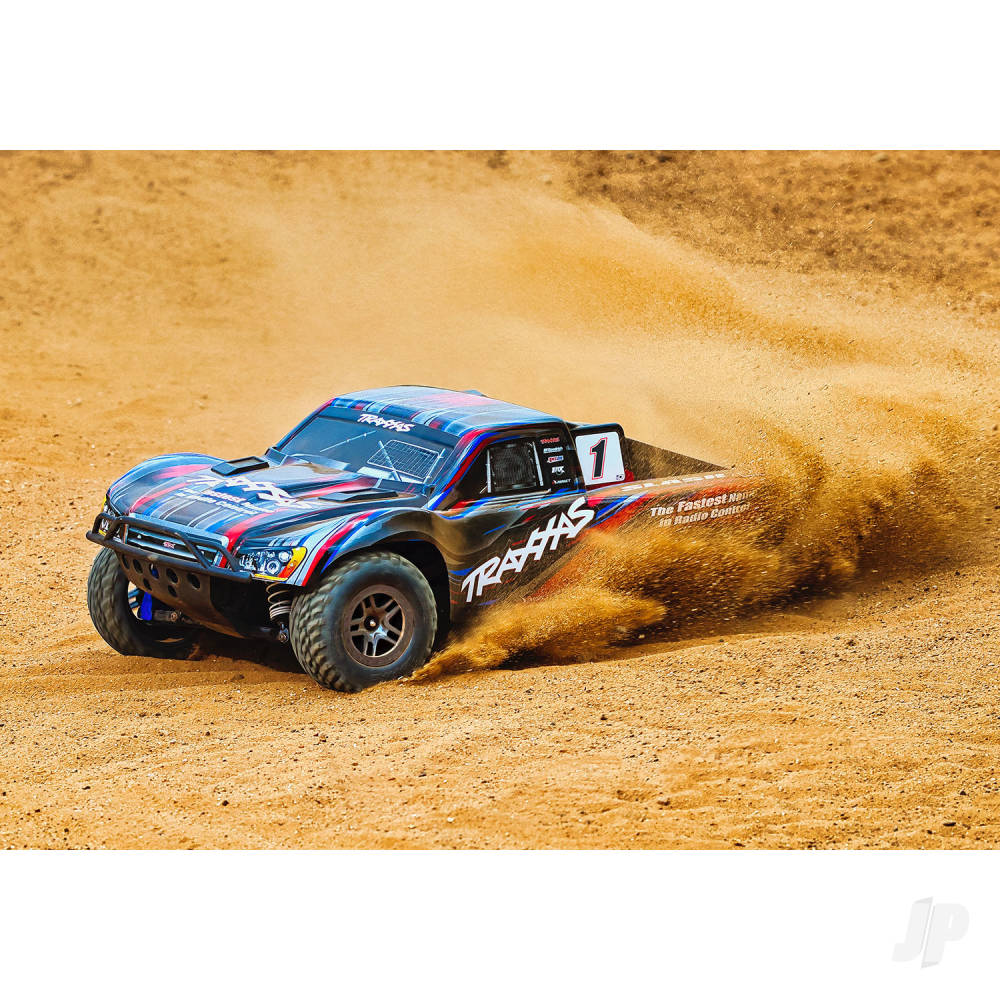 Traxxas Slash 4X4 BL-2S 1:10 4WD RTR Brushless Electric Short Course Truck - TRX68154-4-FOX 4