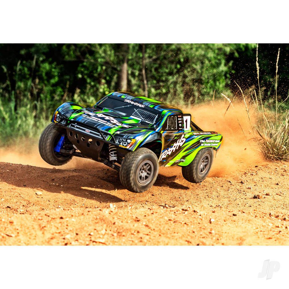 Traxxas Slash 4X4 BL-2S 1:10 4WD RTR Brushless Electric Short Course Truck - TRX68154-4-GRN 6