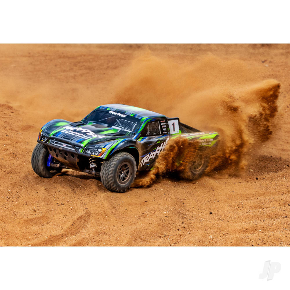 Traxxas Slash 4X4 BL-2S 1:10 4WD RTR Brushless Electric Short Course Truck - TRX68154-4-GRN 7